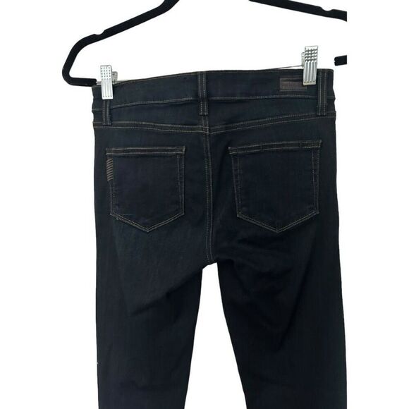 PAIGE Skyline Skinny Dark Wash Women's Jeans Size 25 Classic Versatile Staple - Picture 4 of 14
